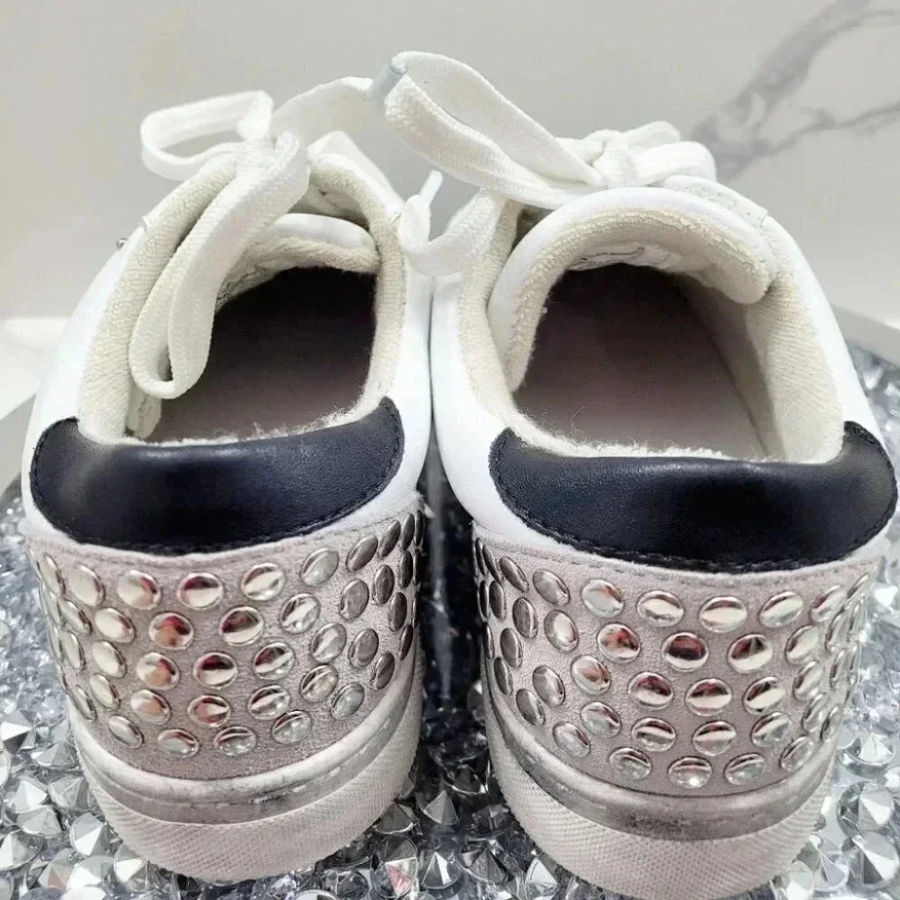 NWOT Steven Rubie-S Studded Star Sneakers